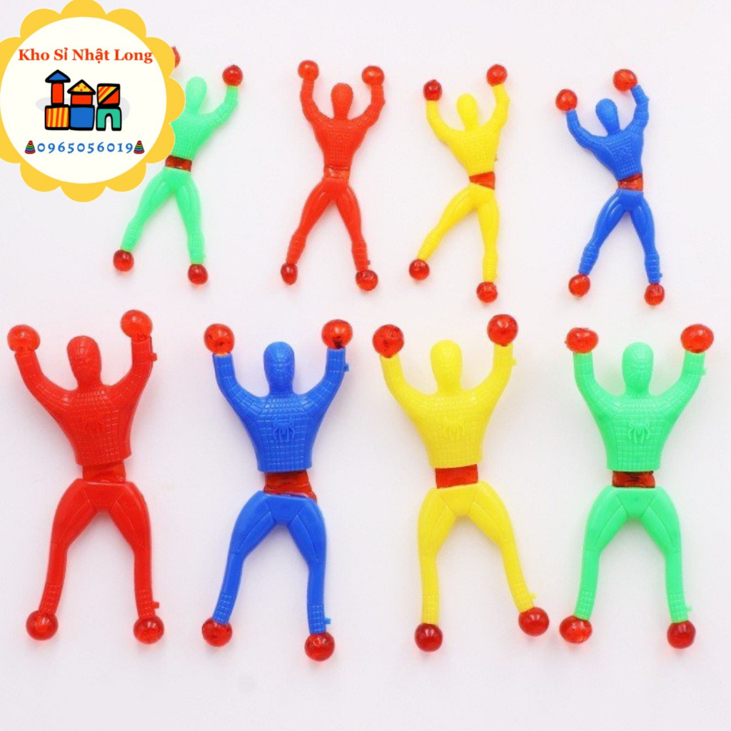 Đồ Chơi Người Nhện Leo Dính Tường Độc đáo Cho Bé
