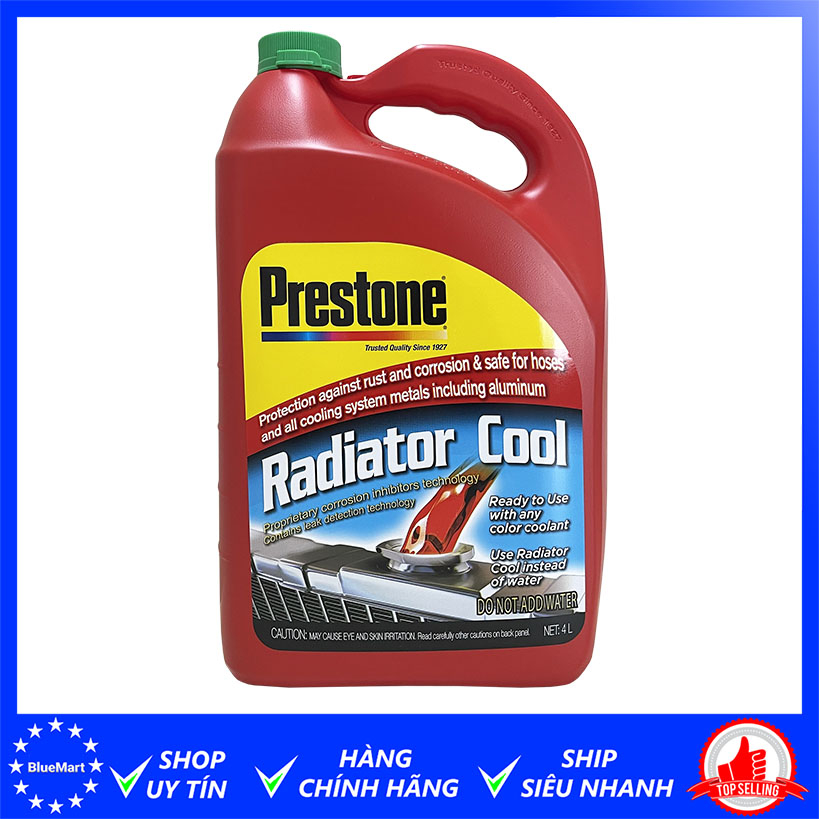 Nước làm mát động cơ Prestone Radiator Cool 4L
