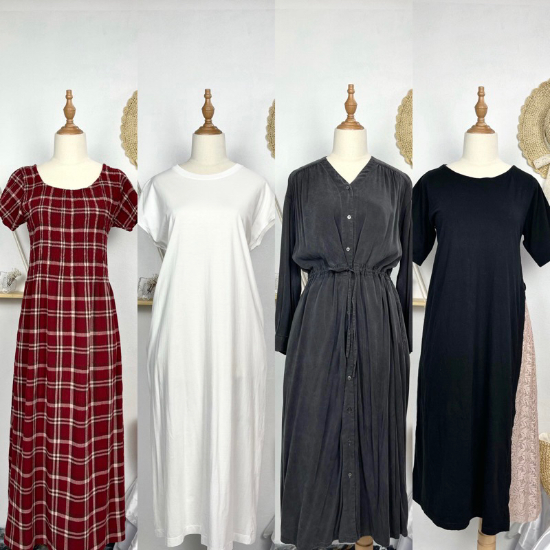VÁY XUÔNG / BODY Nữ VINTAGE 2hand [Được chọn mẫu]
