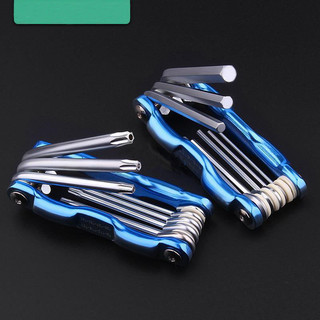 Bộ cờ lê lục giác cầm tay,Bộ lục giác - hoa thị gập cầm tay C52