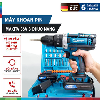 Máy khoan pin,Khoan pin cầm tay Makita 36V 3 Chức Năng cao cấp C58