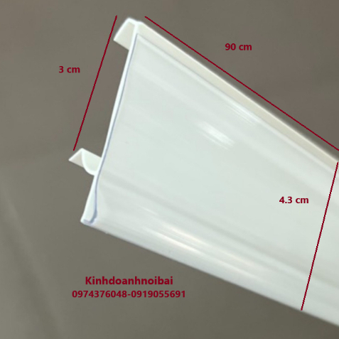 Nẹp siêu thị, nẹp móc kệ sắt, nẹp giá kệ, nẹp móc chữ C, nẹp nhựa, cài giá siêu thị