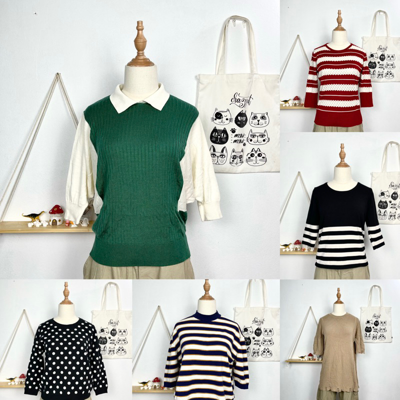 ÁO MONGTOGI DÀI TAY Nữ VINTAGE 2hand [Được chọn mẫu]