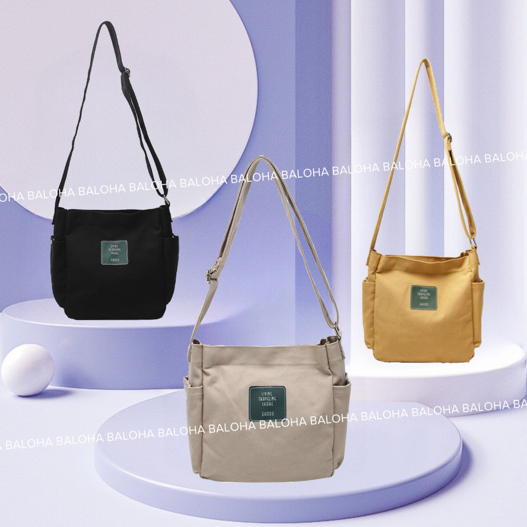 Túi Tote đeo chéo unisex đi học, đi làm, đẹp giá rẻ Thời Trang Unisex