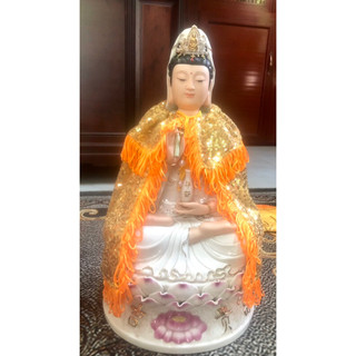 Áo choàng quan âm kim sa 40-60cm