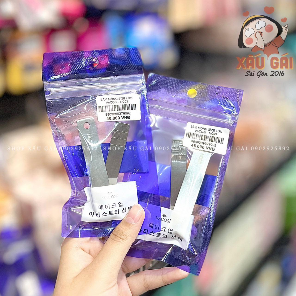 Đồ bấm móng Vacosi NC02/NC03
