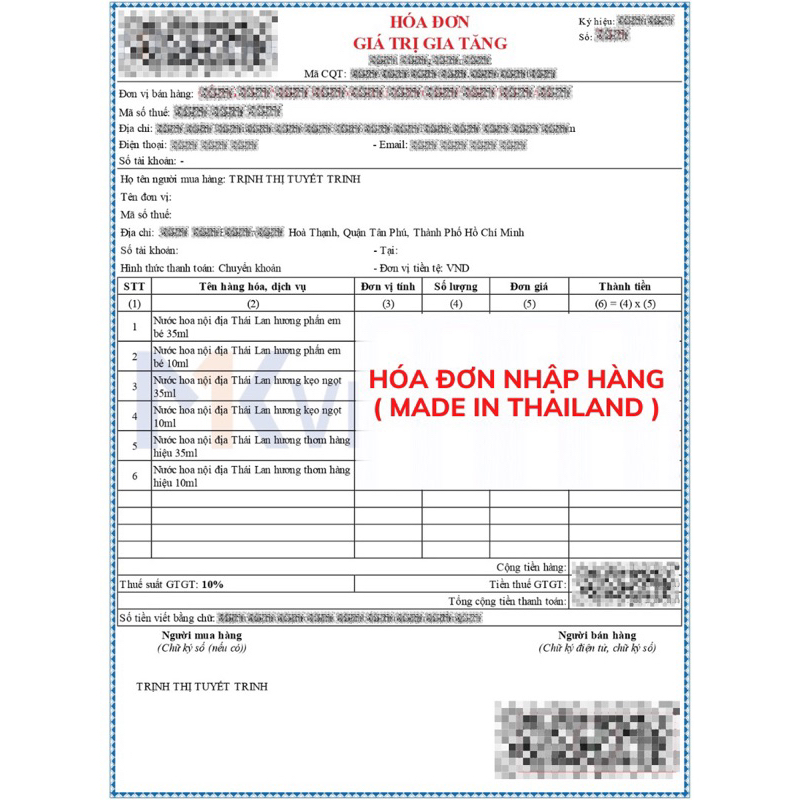 Nước hoa Thái hương phấn em bé mùi thơm phảng phất dịu nhẹ - Xịt thơm nội địa Thái