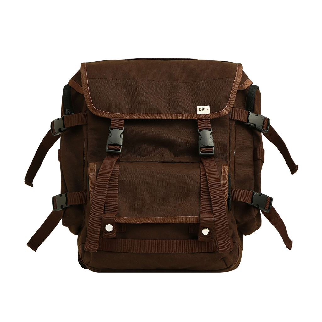 Balo THỦ - Backpack - nâu/rêu