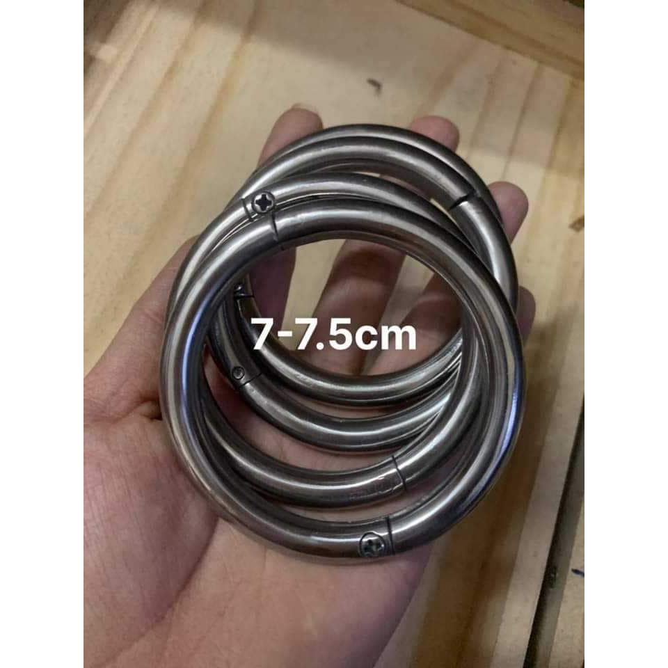 Vòng Xỏ Mũi Trâu Bò Bằng Inox - Thép Không Rỉ