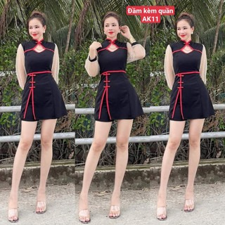 SÉT ĐẦM KÈM QUẦN -SIÊU DỄ THƯƠNG.ak11