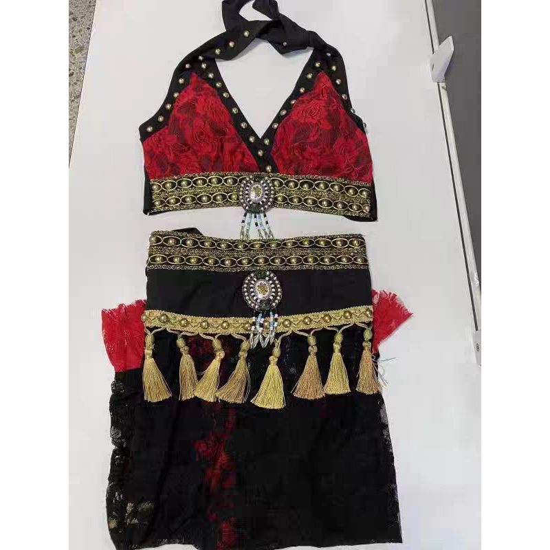 Set trang phục phong cách thổ dân phối mũ và khăn lông hàng mới có sẵn