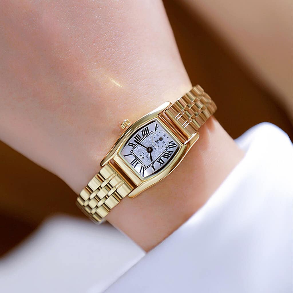 Đồng hồ nữ BS chính hãng chống nước chống xước tốt