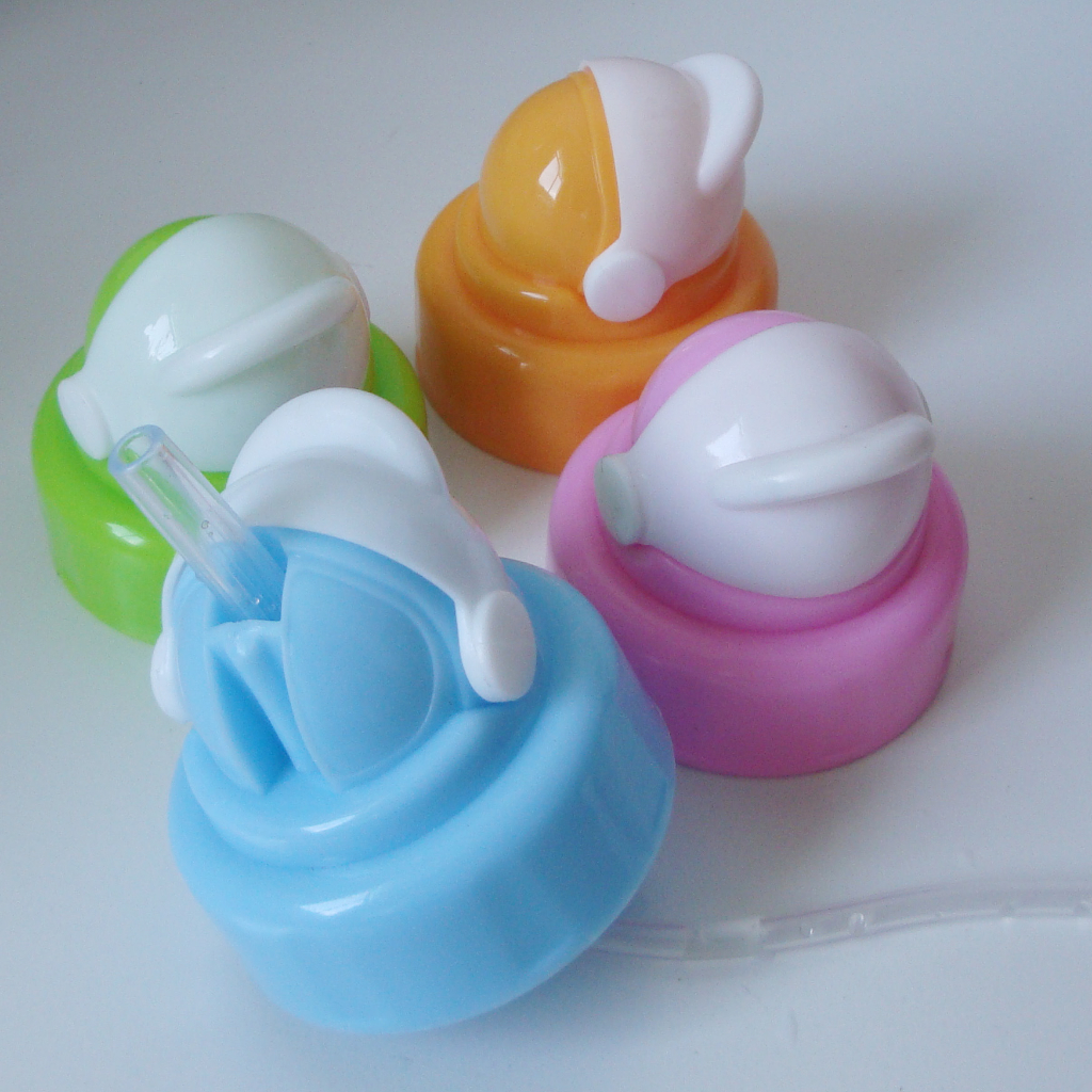 Ống hút chống sặc nắp bật thay thế cho bình cổ rộng Pigeon, Lansioh, Toom BQSHOP