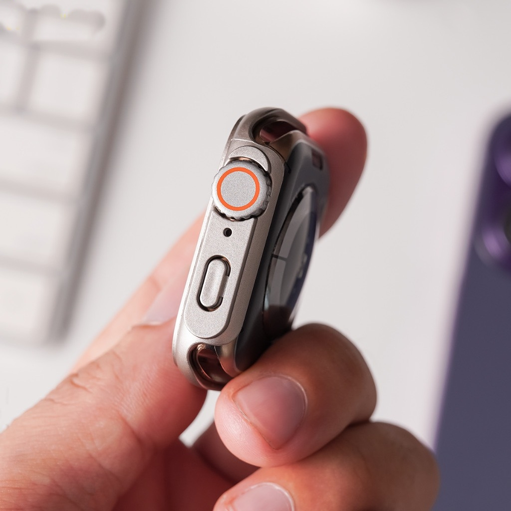 Ốp kèm kính giả Ultra Watch 49 mm cho Apple Watch Series 8 , 7, 6 , SE, 5 , 4 / 44 mm, 45 mm , 41 mm , 44 mm