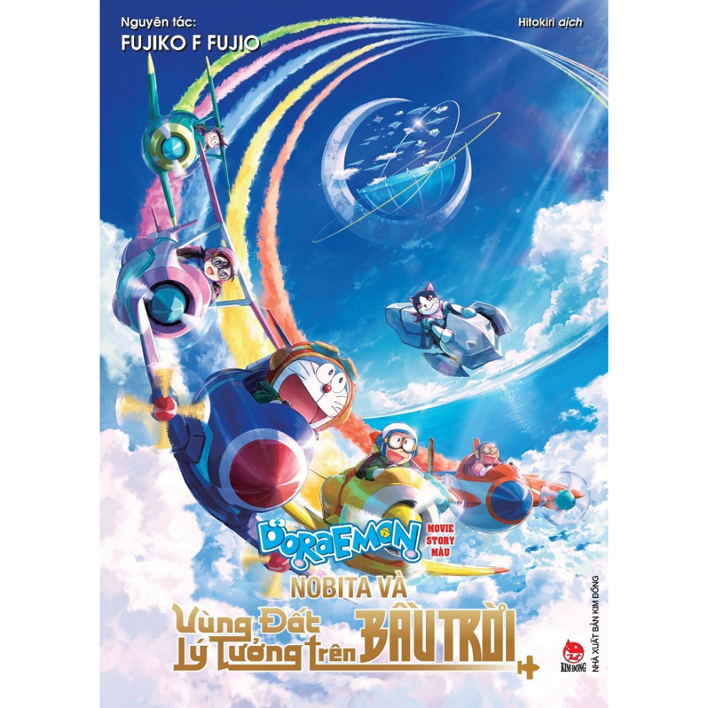 Sách - Doraemon Movie Story Màu: Nobita Và Vùng Đất Lý Tưởng Trên Bầu Trời