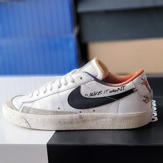 Giày blazer low 77 make it count, size 40, real 2hand
