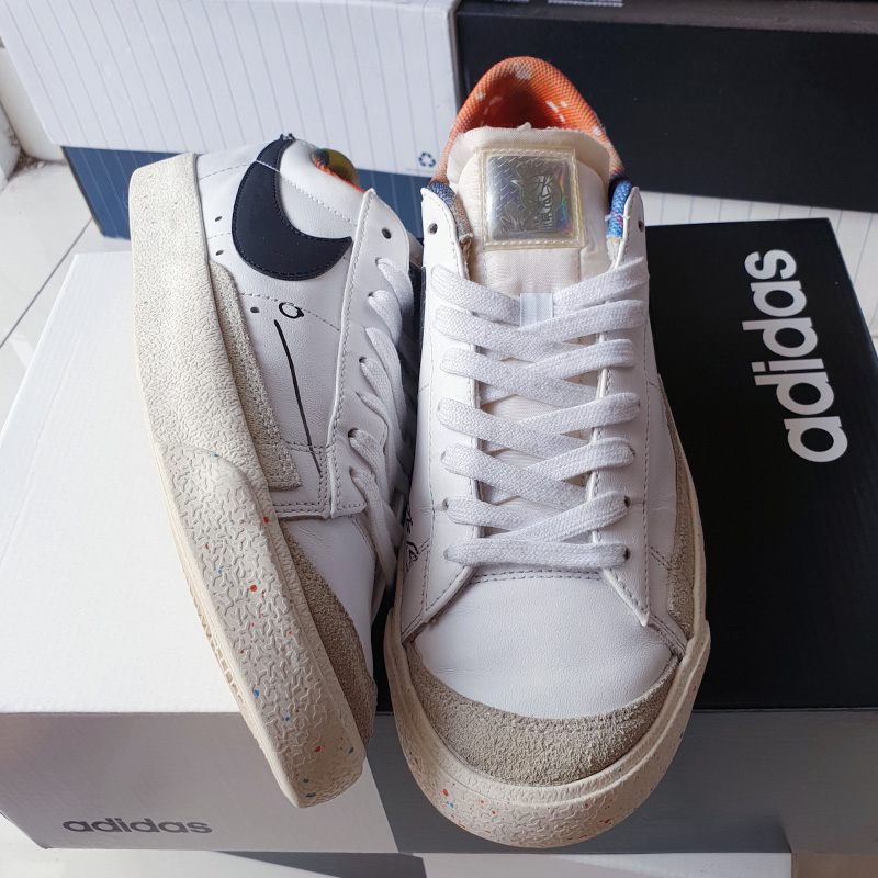 Giày Blazer Low 77 Make It Count, size 40-42, real 2hand