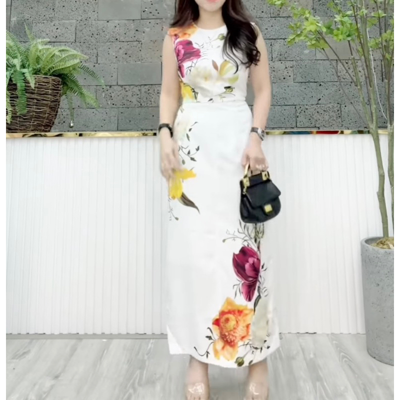 Đầm Ted dáng bút chì siêu sang