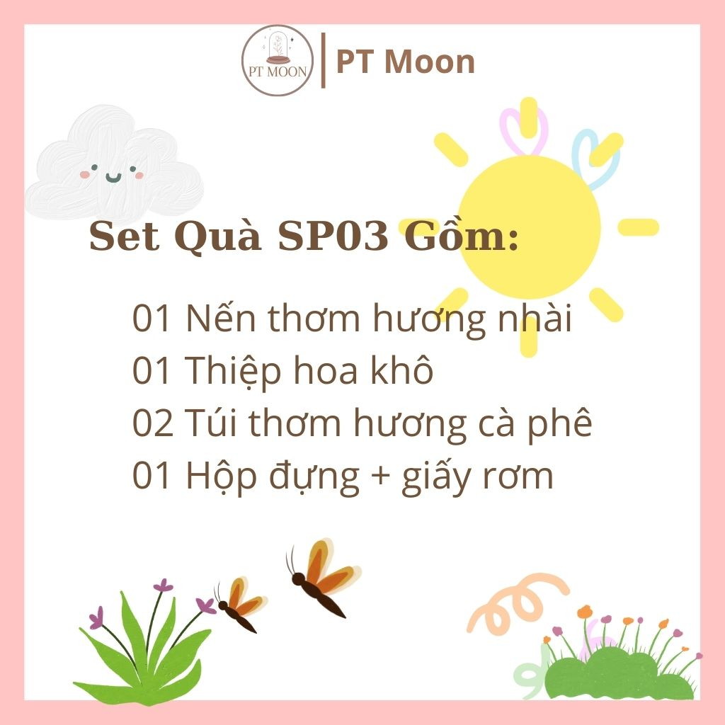 Quà Sinh Nhật Cho Nữ/Bạn Thân/Bạn Gái/Người Yêu Giáng Sinh Noel Valentine 8/3 20/10 Cao Cấp Tinh Tế - SP03 – PT Moon