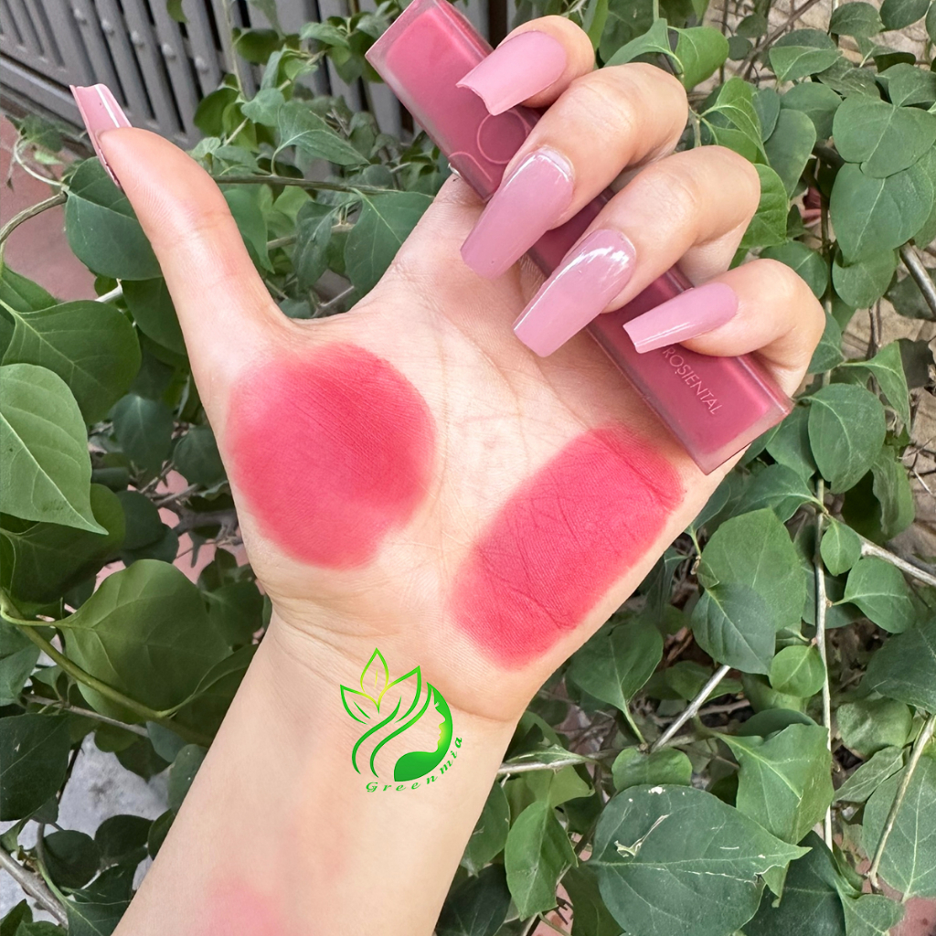 Son Romand Kem Lì Vỏ Vuông Blur Fudge Tint Màu 02 Rosiental Cánh Hồng Khô 5g