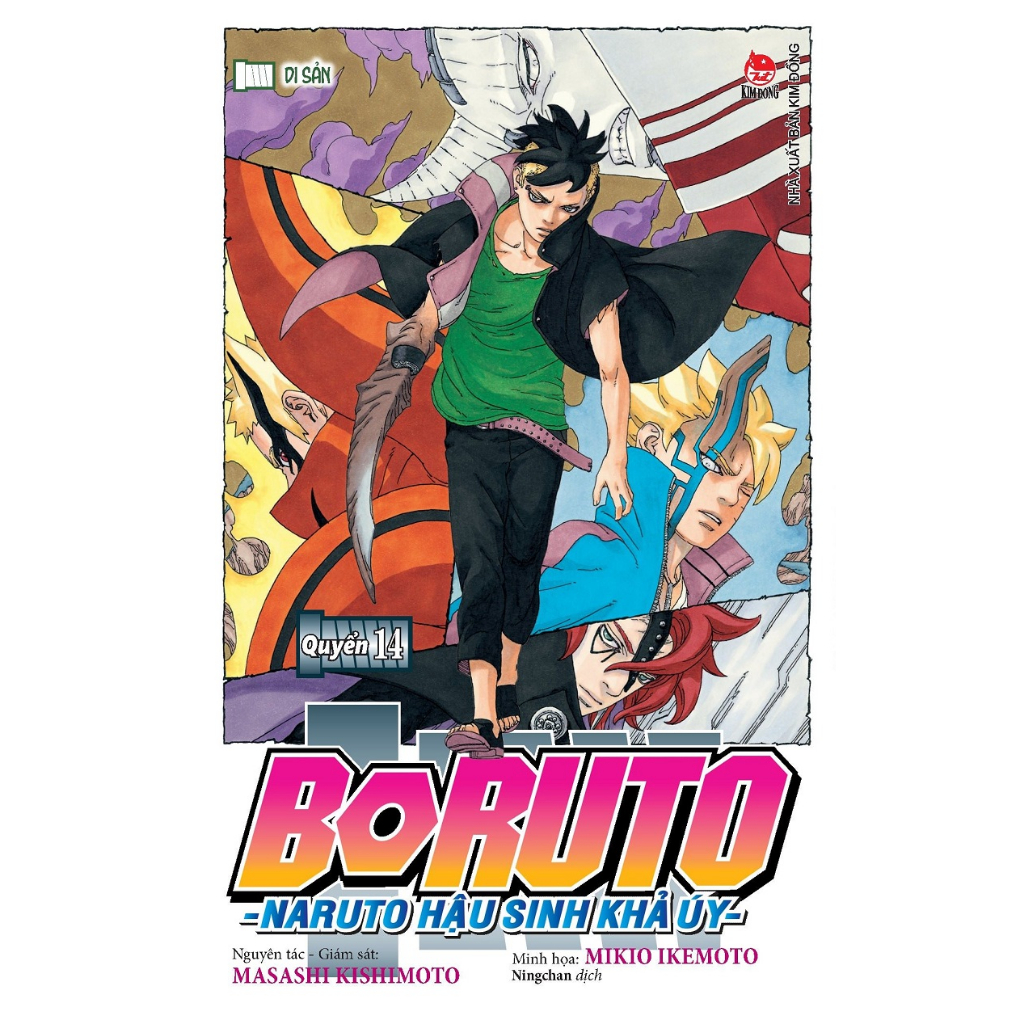 Sách - Boruto - Naruto Hậu Sinh Khả Úy - Tập 14: Di Sản