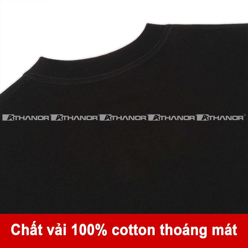 Áo Thun BLACKPINK x ATHANOR form rộng 100% cotton tay lỡ mẫu BP SIGN V2