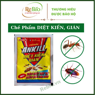 Thuốc diệt kiến AnKill , thuốc diệt gián sinh học dạng gói hiệu quả ngay khi sử dụng.