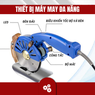Máy cắt vải cầm tay cheering rcs-100 ⚡ chính hãng ⚡ máy cắt vải cầm tay thiết kế hiện đại nhiều tính năng