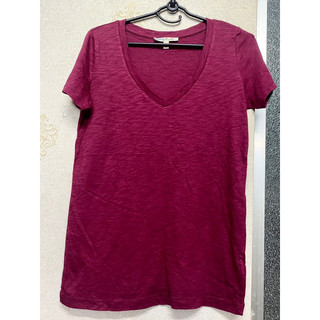 Áo thun cotton cổ tim vnxk