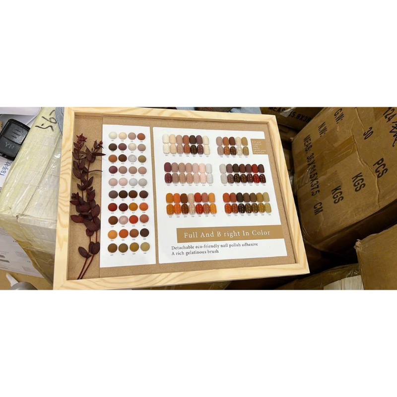 Sét tông Nâu 40 màu tặng kèm bảng màu, Hàng chính hãng chất sơn đặc mượt , tông màu đẹp