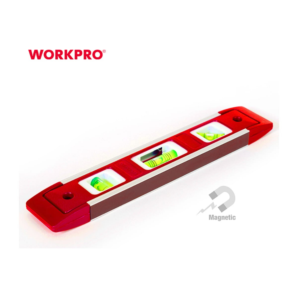 9"  Thước thủy mini có từ Workpro WP262026