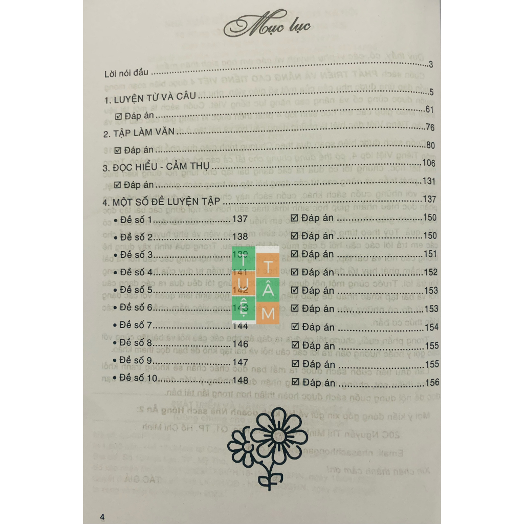 Sách - Phát triển và nâng cao Tiếng Việt 4