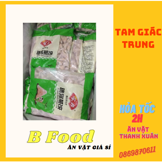 Há cảo tam giác,viên chiên,viên thả lẩu,nướng đều ngon