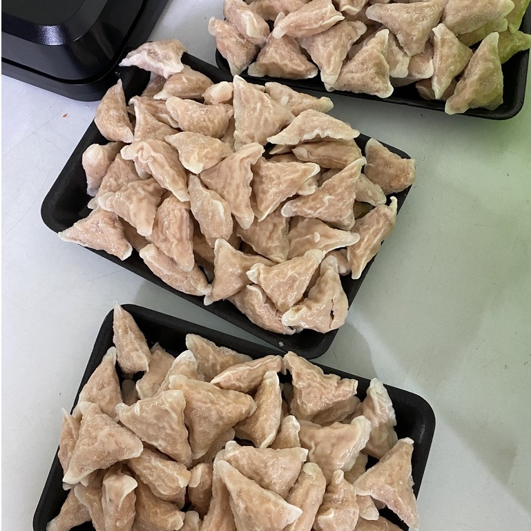 Há cảo tam giác,viên chiên,viên thả lẩu,nướng đều ngon