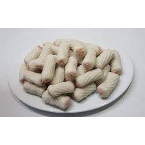 Chả mực xoắn Trung viên chiên,thả lẩu siêu ngon