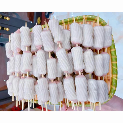 Chả mực xoắn Trung viên chiên,thả lẩu siêu ngon