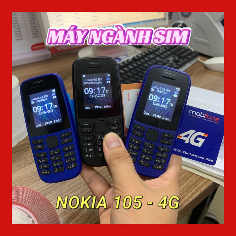 Máy Ngành Sim 105 - Máy Kích Sim NôKia 105 4G