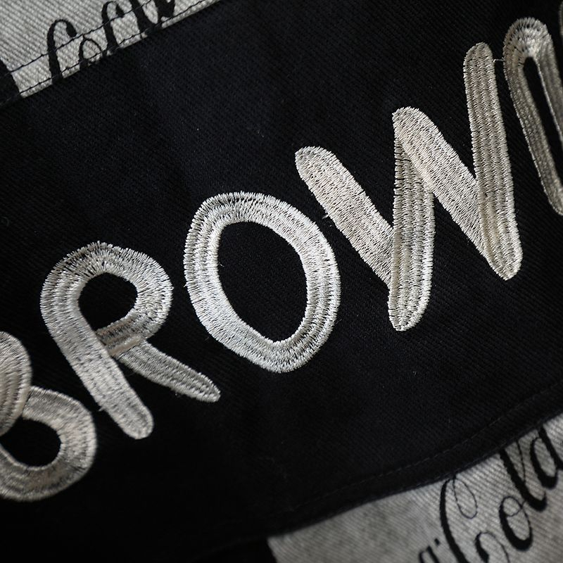 Áo kháo Denim in hoạ tiết phong cách Hàn Quốc thời trang trẻ em 2023