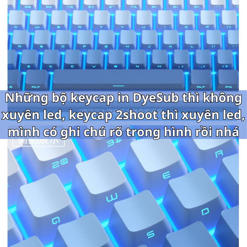 Bộ keycap PBT Cherry, OEM, in chuyển nhiệt dyesub, nút nhấn cho bàn phím cơ | BigBuy360 - bigbuy360.vn