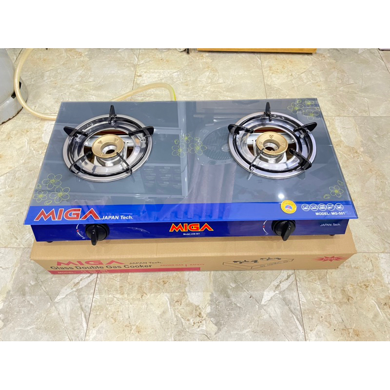 Bếp gas đôi tiết kiệm gas MEGA MG-501