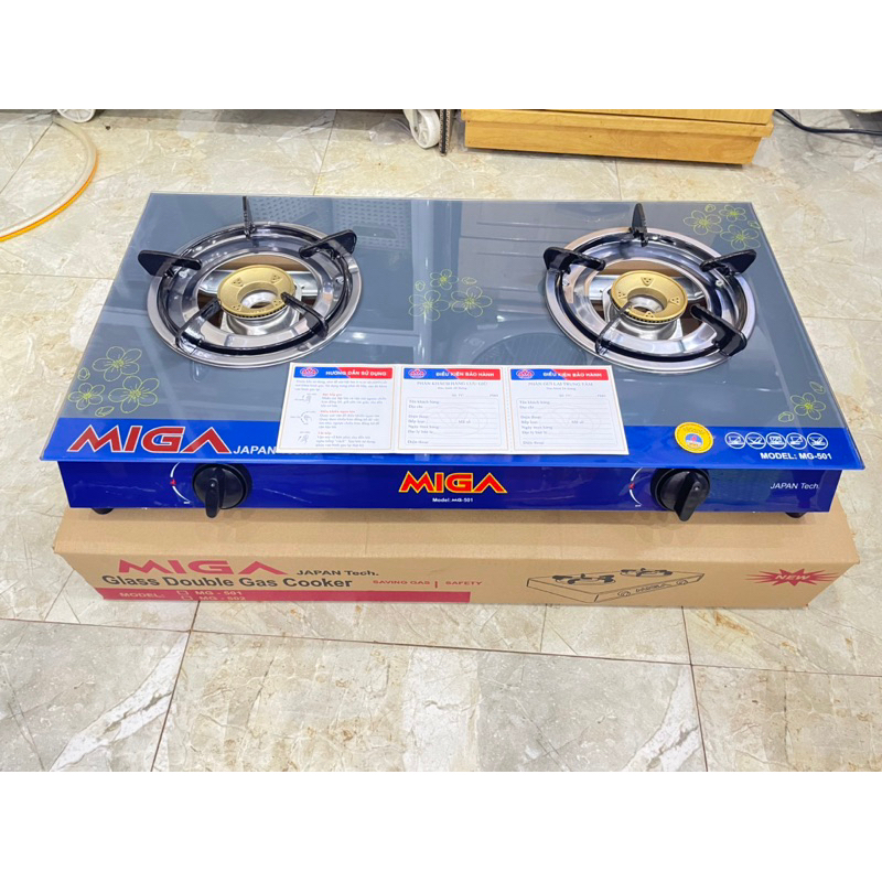 Bếp gas đôi tiết kiệm gas MEGA MG-501