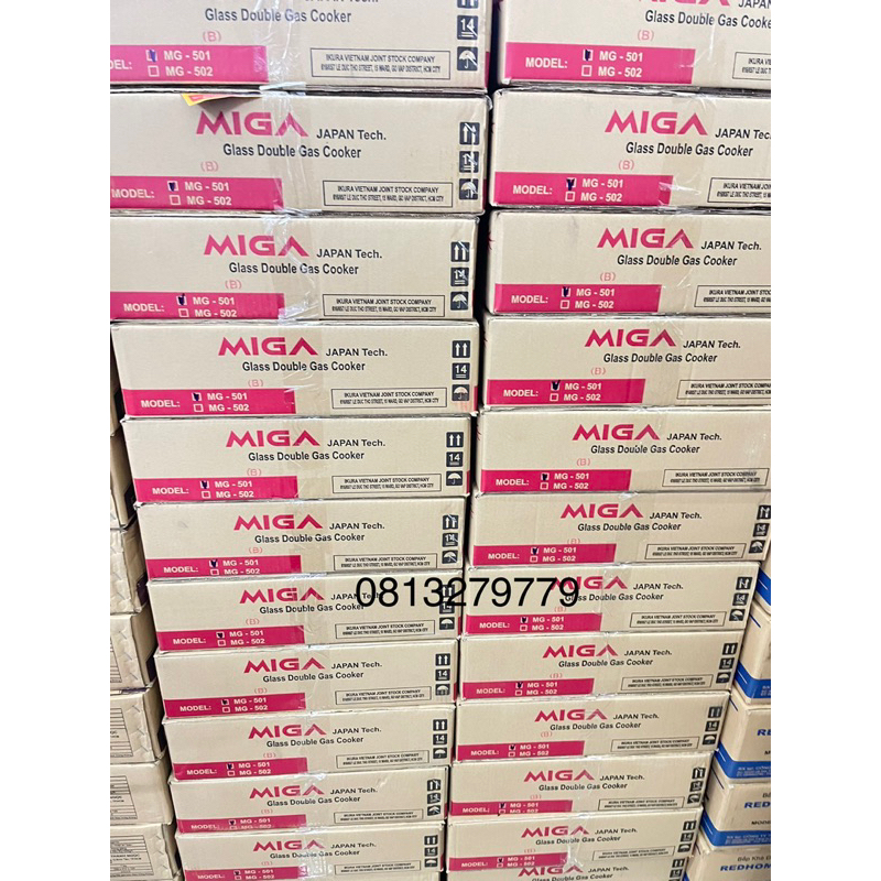 Bếp gas đôi tiết kiệm gas MEGA MG-501