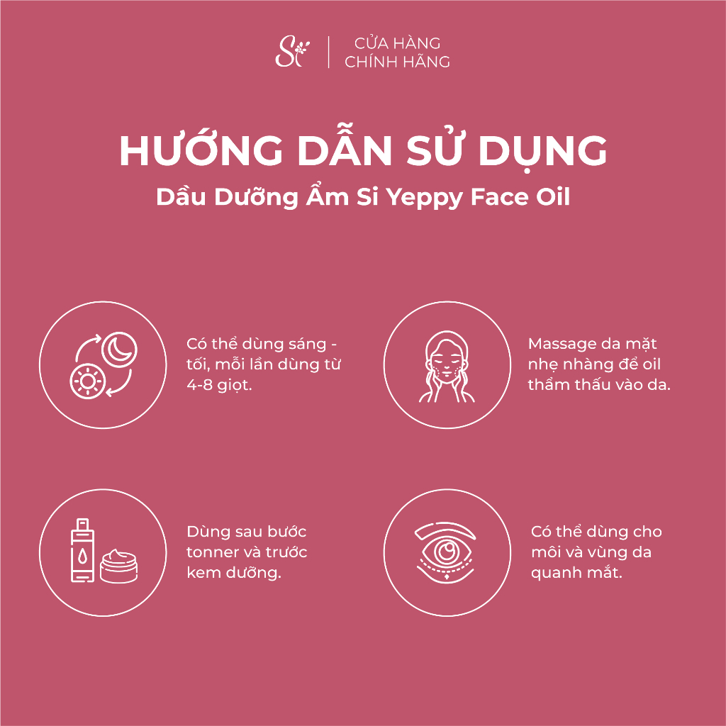 Dầu Dưỡng Ẩm Si yeppy Face Oil 8 ml | 0.27 fl. oz | BigBuy360 - bigbuy360.vn