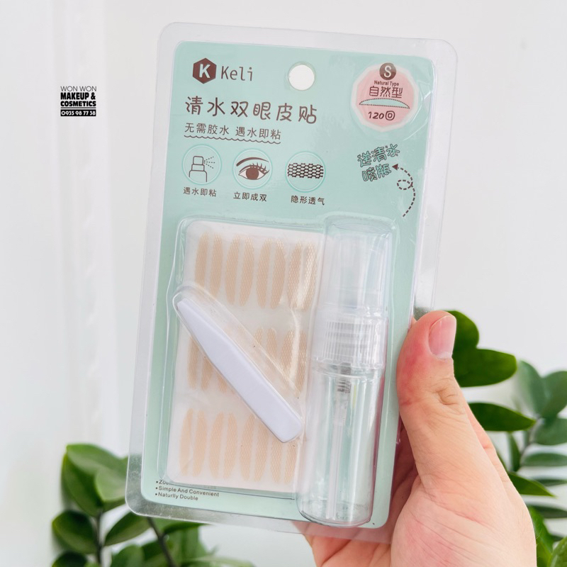 Dán kích mắt hai mí lưới XỊT NƯỚC ren tự dính vô hình thông thoáng chống nước