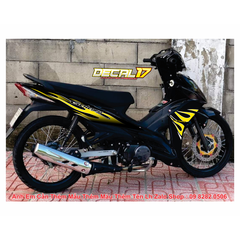 TEM CHẾ LỬA GALAXY NHIỀU MÀU