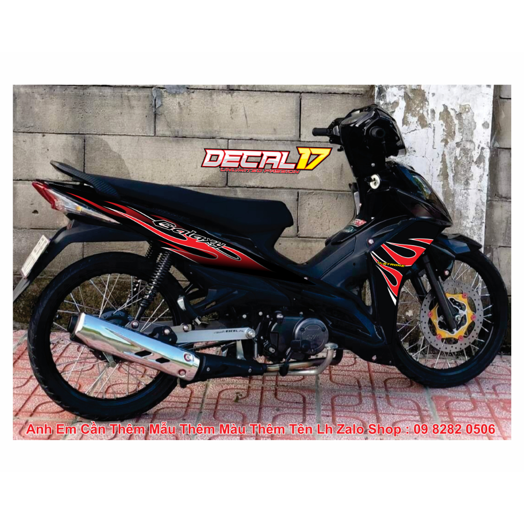 TEM CHẾ LỬA GALAXY NHIỀU MÀU