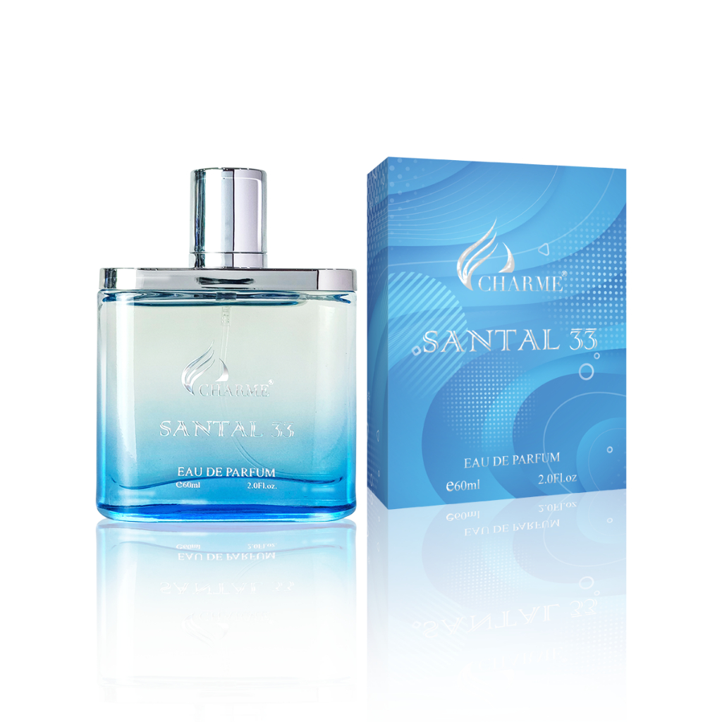 Nước hoa nam Charme Santal 33 sang trọng, lôi cuốn, tinh tế chai 60ml