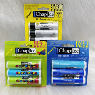 Son dưỡng môi Chap ice hàng Mỹ , tách set 1c, vĩ 2c, vĩ 3c