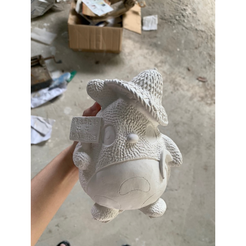 Tượng Tô Màu Thạch Cao Totoro