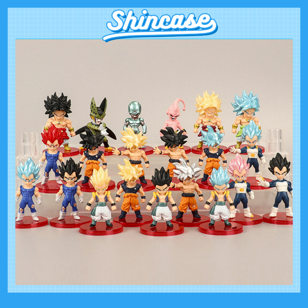 Mô hình Dragon Ball chibi nhân vật 7 Viên Ngọc Rồng Songoku cao 7cm - Shin Case